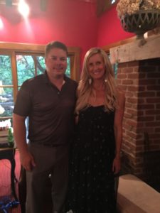 Meredith Kessler with husband Aaron Kessler baby shower Columbus Ohio