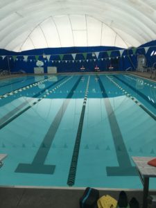 Meredith Kessler swimming pool at The Lakes Golf and Country Club